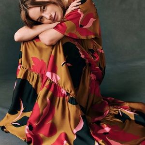 Anthropologie Corey lynn Carter Gianna tiered maxi